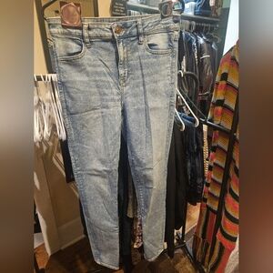 American Eagle Outfitters Light Blue Skinny Jeans
